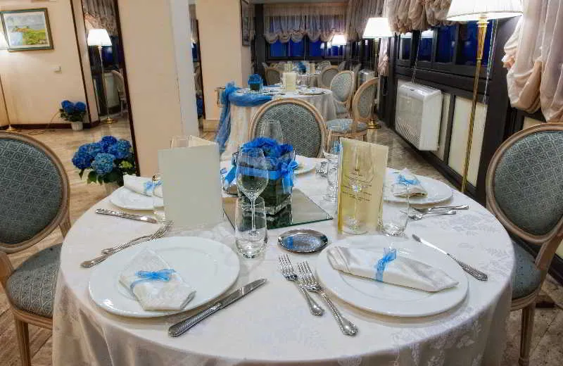 Restaurant, Hotel San Giorgio, Rome