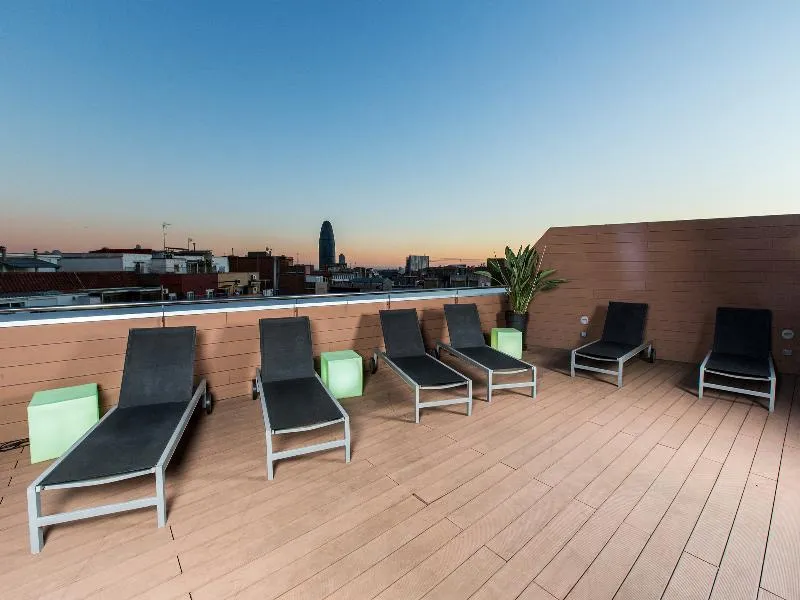 Terrace, Leonardo Boutique Hotel Barcelona Sagrada Familia, Barcelona
