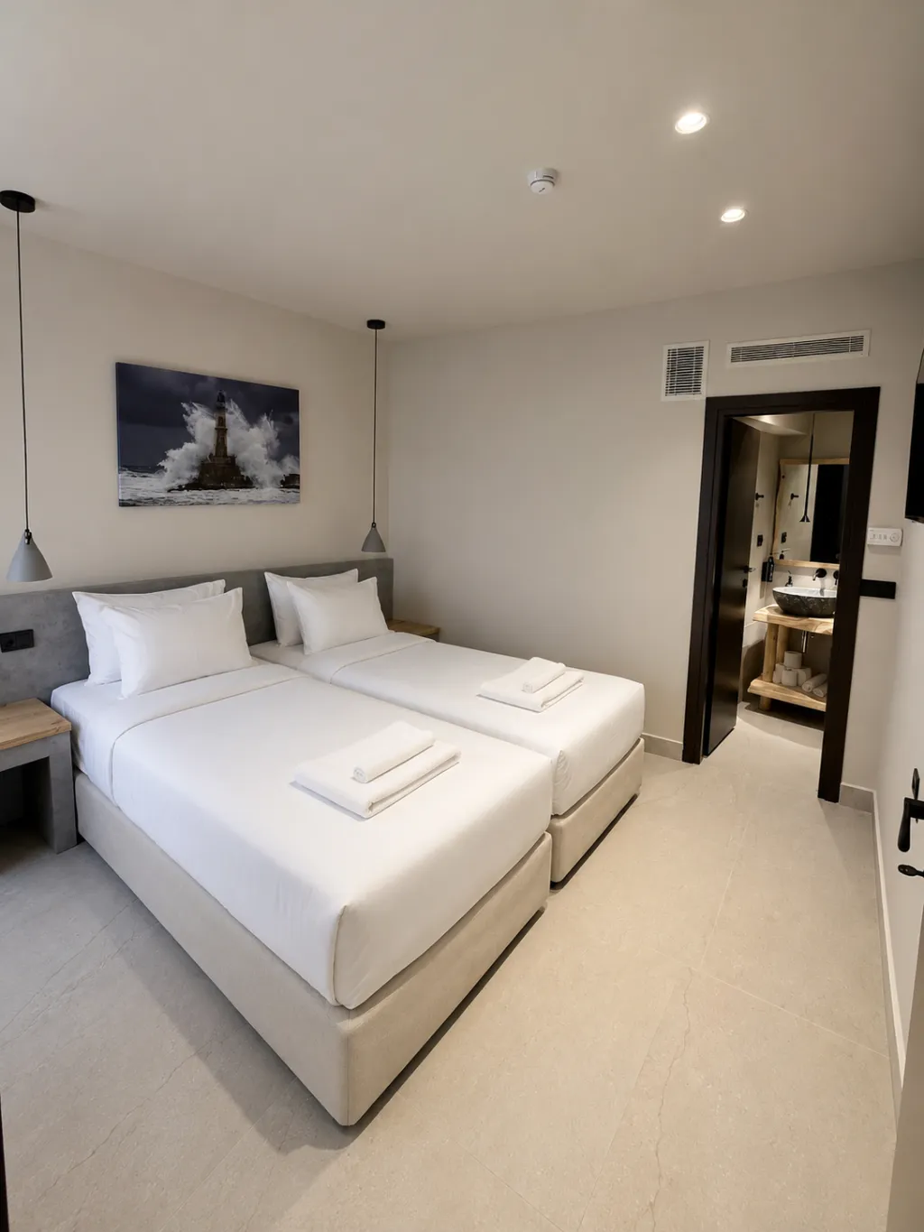 SUITE SEA VIEW TWO BEDROOMS Room, Volta Seaside Boutique Hotel, Crete