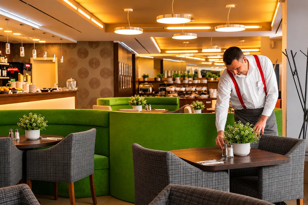 Restaurant, Iris Hotel Eden, Prague
