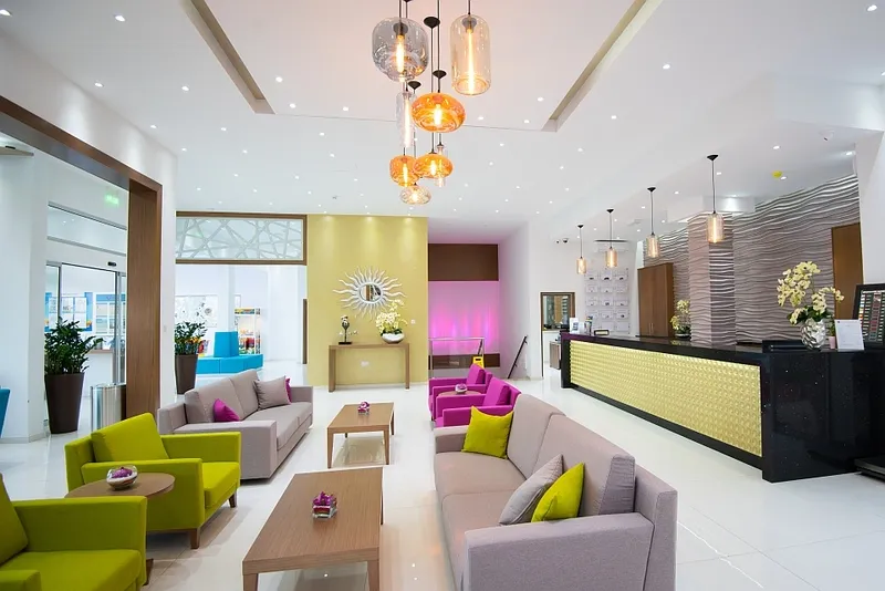 Lobby, Loutsiana Hotel & Apartments, Cyprus