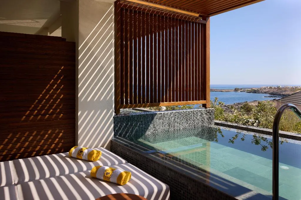 JUNIOR SUITE KING SIZE BED Room, Aulus Chania Resort, Curio Collection by Hilton, Thessaloniki