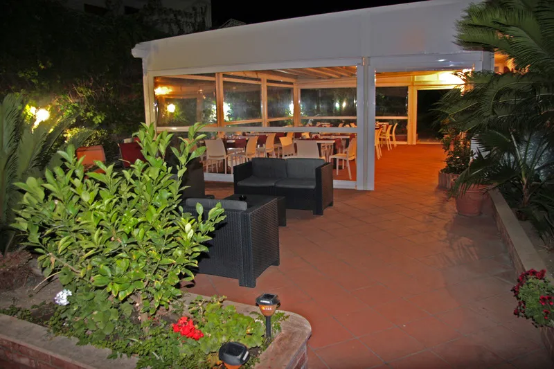Terrace, Hotel Alexander, Catania