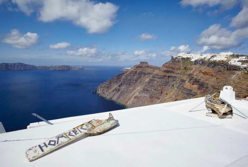 Lobby, Homeric Poems, Santorini
