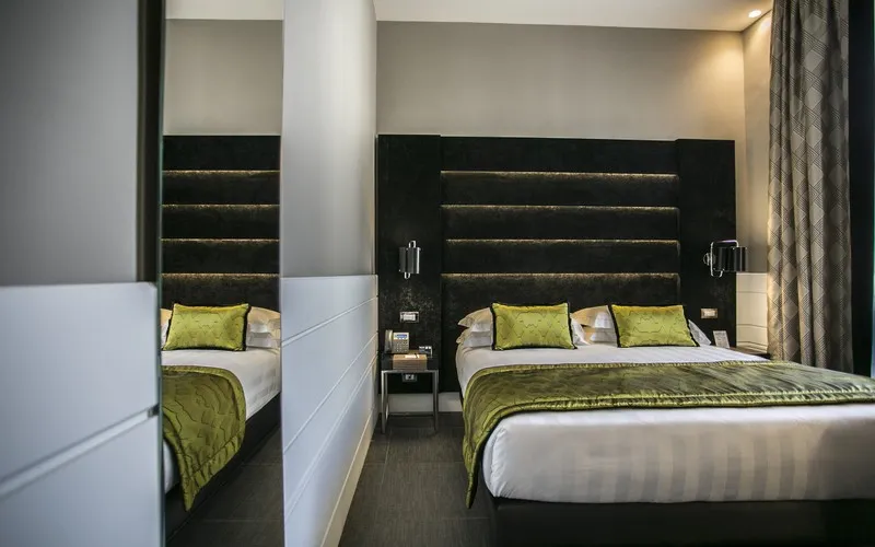DOUBLE SINGLE USE CLASSIC Room, The Glam, Rome