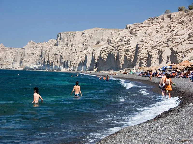 Beach, Villa Michalis, Santorini