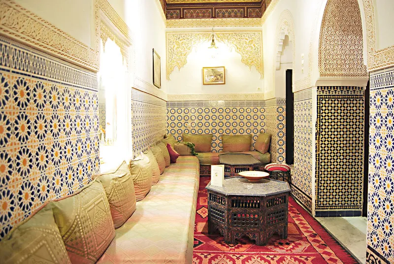 Lobby, Riad Les Oliviers and Spa, Marrakech