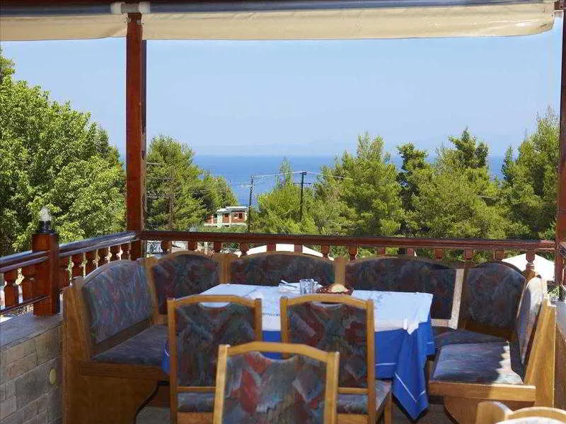 Restaurant, Forest Park, Halkidiki