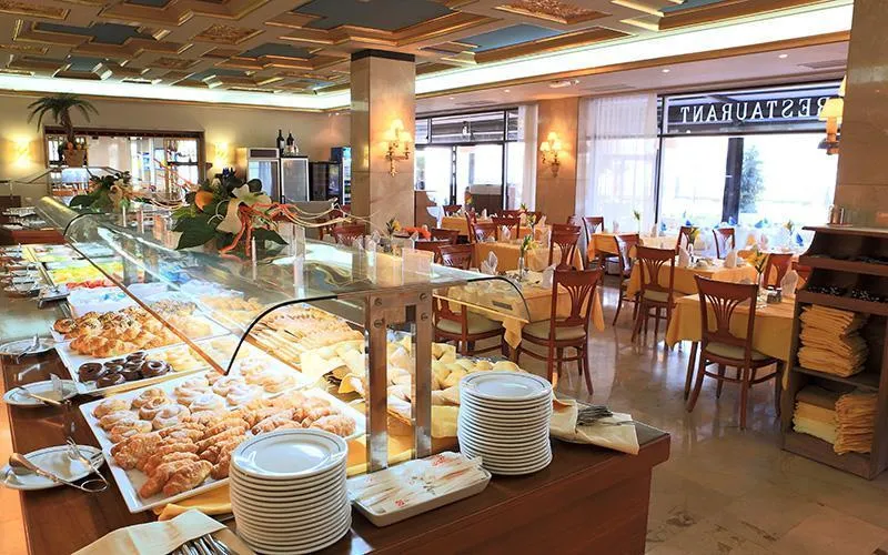 Restaurant, Gran Hotel Delfin, Costa Blanca