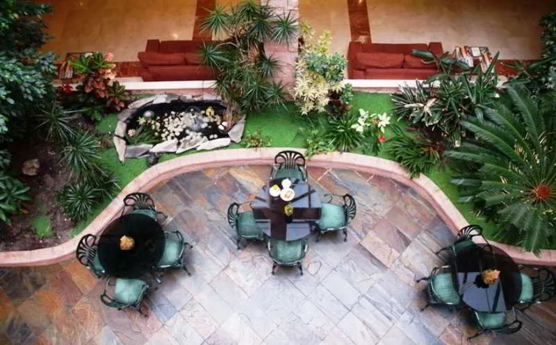 Terrace, Hotel Majadahonda, Madrid