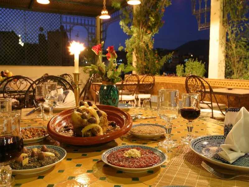 Terrace, Dar el Ghalia, Fez