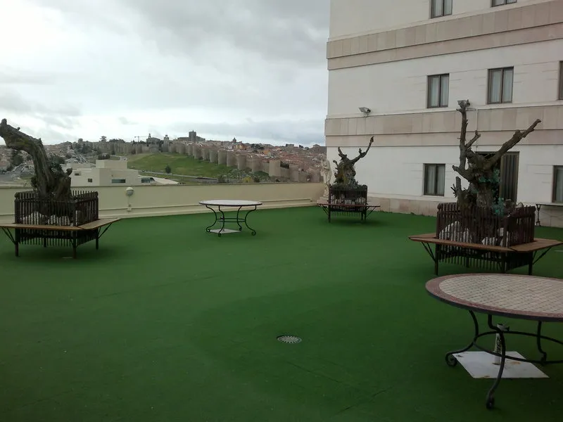 Terrace, Sercotel Cuatro Postes, Madrid