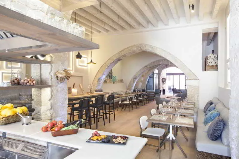 Restaurant, Boutique Hotel Posada Terra Santa, Majorca