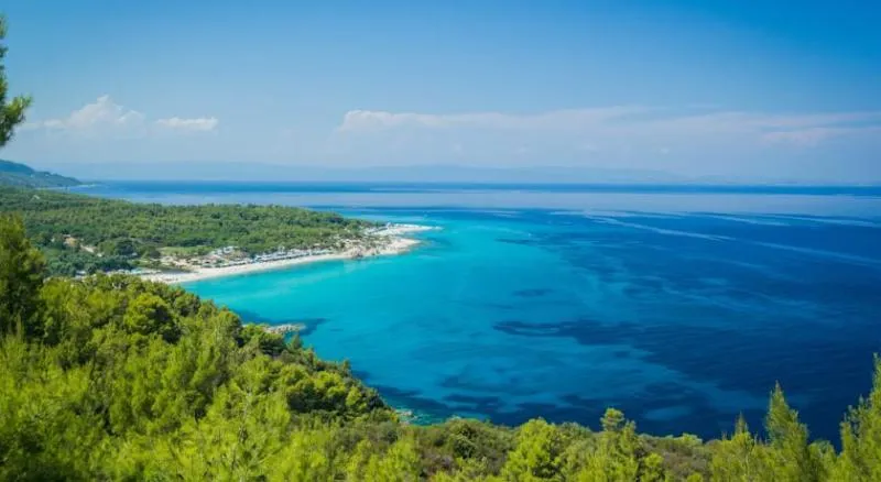 Beach, Hilltop, Halkidiki