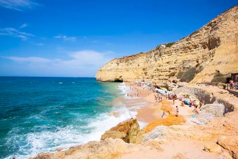 Beach, Mirachoro Carvoeiro, Algarve