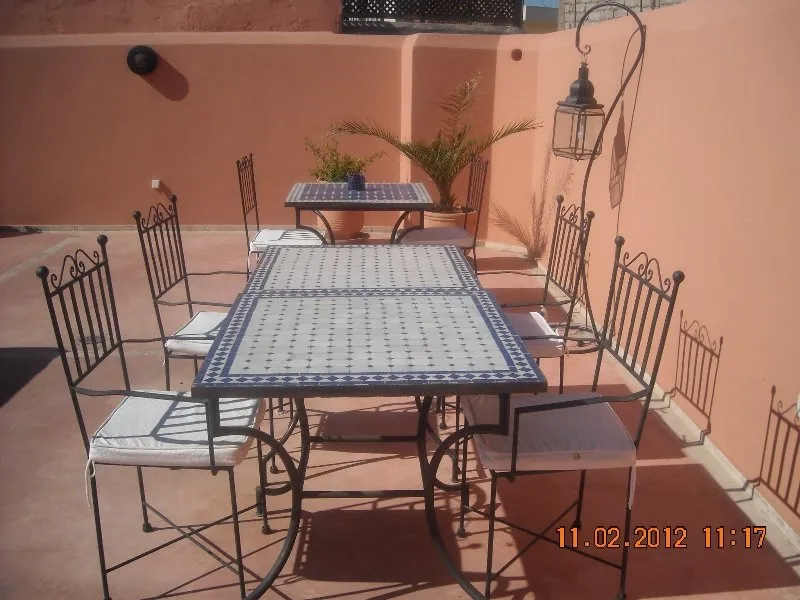 General view, Riad L'Orange Bleue, Marrakech