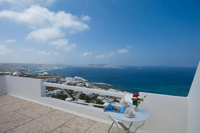 General view, La Maison Blanche, Mykonos