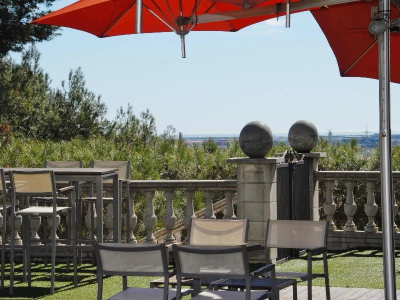 Terrace, El Castell Hotel, Barcelona