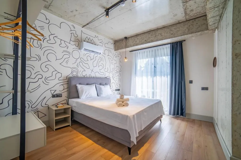 DOUBLE DELUXE WITH BALCONY Room, Rudblu Suites, Antalya