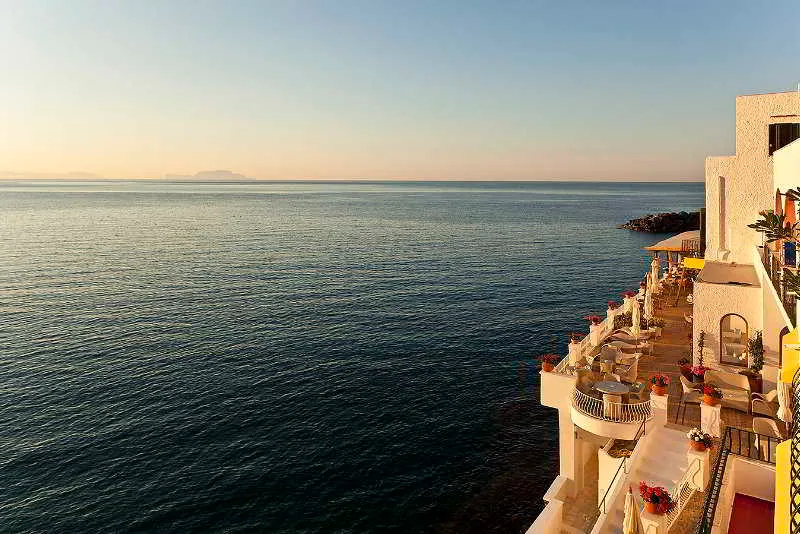 Terrace, Miramare Sea Resort and Spa, Naples