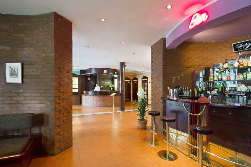 Lobby, Hotel Na Zamecku, Prague