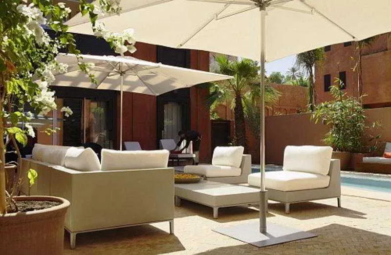 Terrace, Hotel & Ryads Barrière Le Naoura, Marrakech
