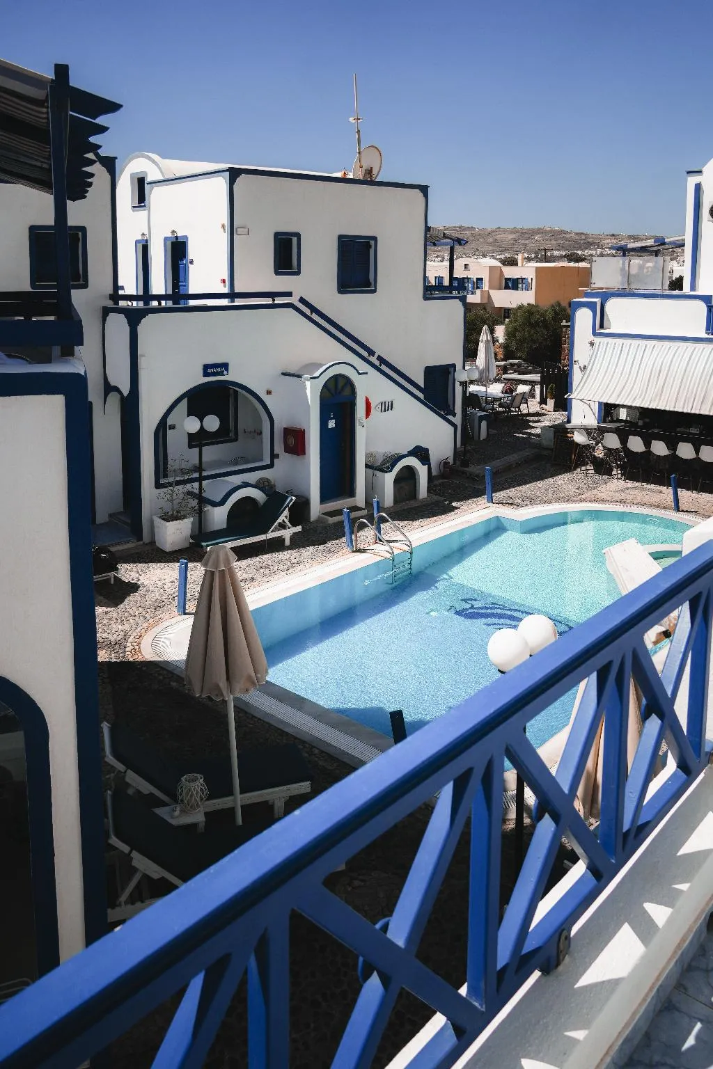 General view, Roula Villa, Santorini