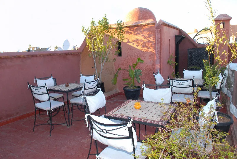 Terrace, Riad Minorisa, Marrakech