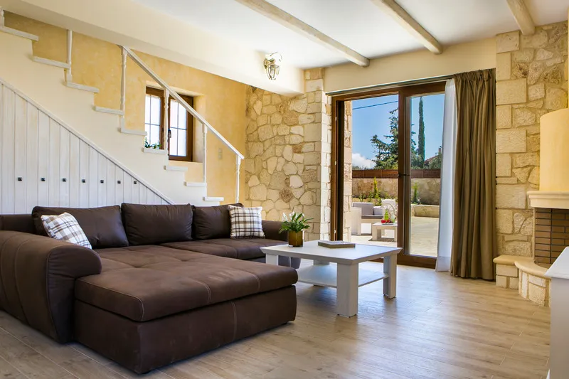 VILLA TWO BEDROOMS WITH PRIVATE POOL Room, Villa Ydria, Kefallinia