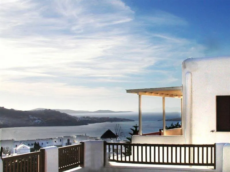 General view, Loukas Pension, Mykonos