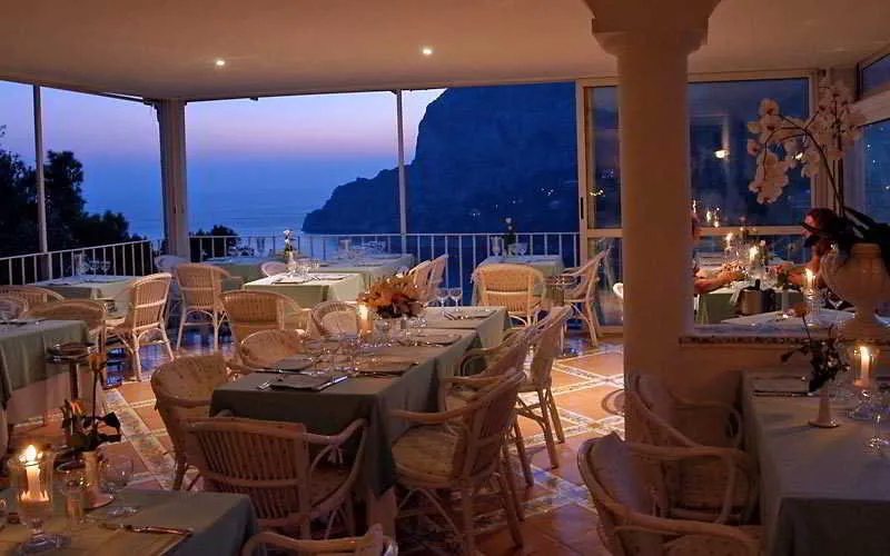 Restaurant, Villa Brunella, Naples