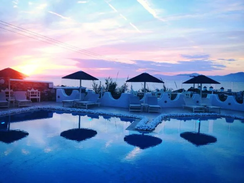 General view, Iliomaris, Mykonos