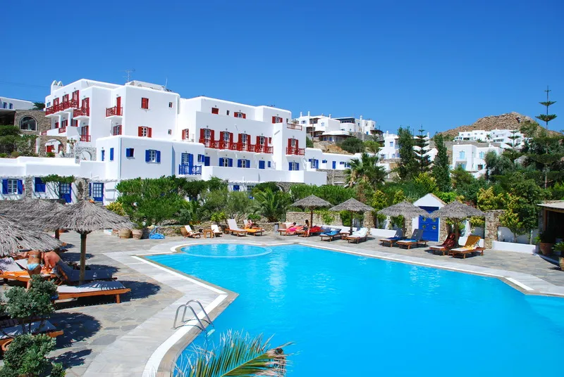 General view, Kamari Hotel, Mykonos