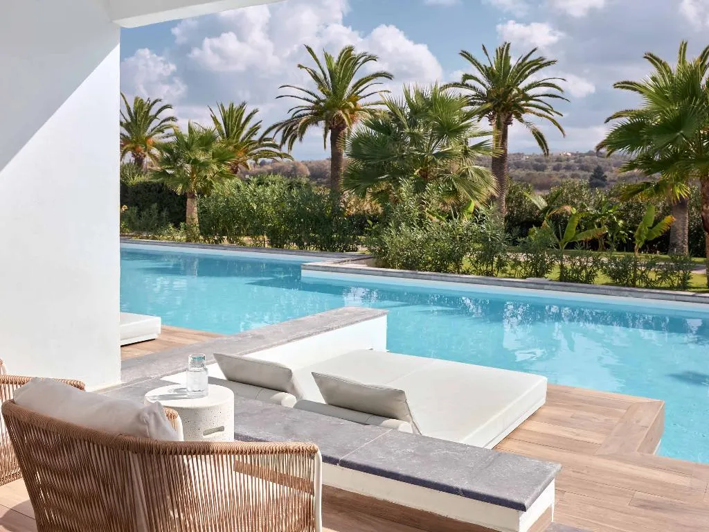 Double or Twin POOL VIEW Room, Grecotel LUXME White, Crete