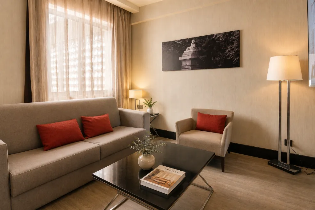 DOUBLE EXECUTIVE QUEEN BED Room, Novotel Madrid Center, Madrid