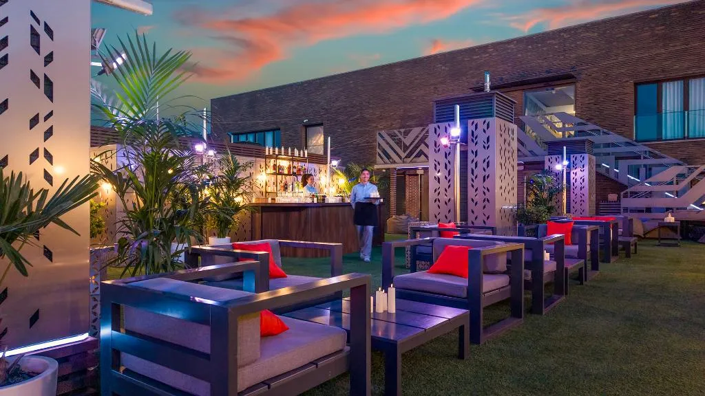 Terrace, Novotel Madrid Center, Madrid