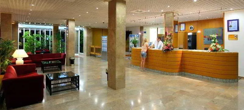 Lobby, Puerto Azul Suite Hotel, Majorca