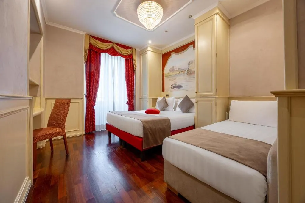 Double or Twin DELUXE Room, Al Viminale Hill Inn & Hotel, Rome