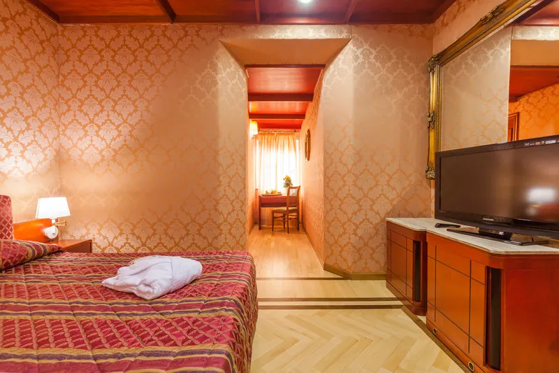 DOUBLE SINGLE USE STANDARD Room, Hotel Galles, Rome