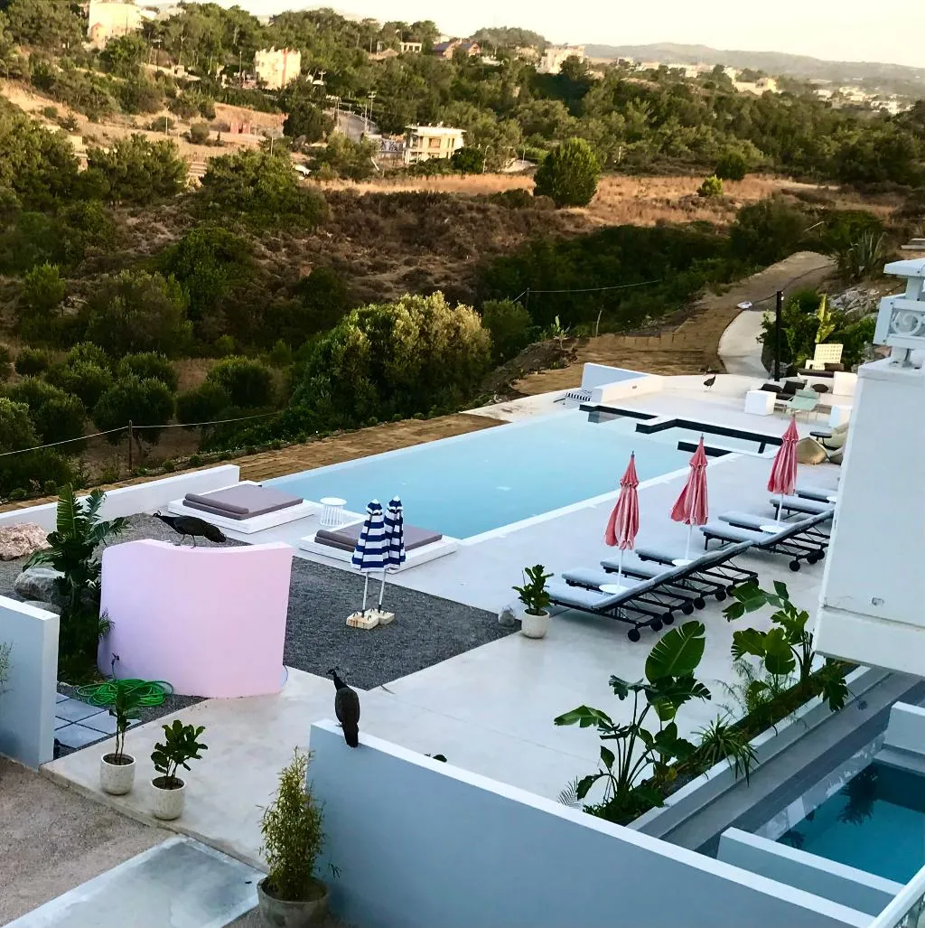 General view, Ano Kampos, Rhodes