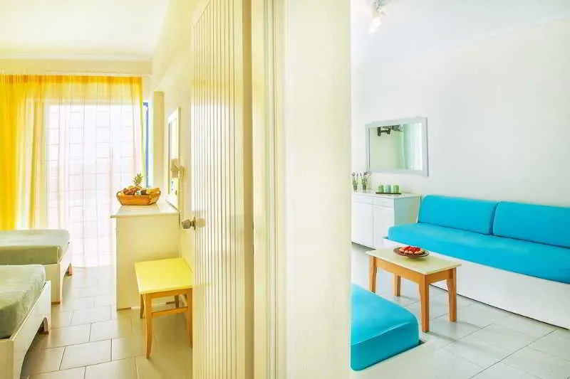 FAMILY ROOM SEA VIEW Room, Xenios Port Marina Hotel, Halkidiki