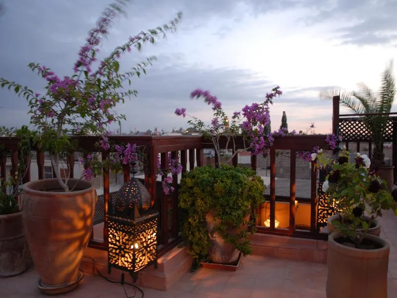 Terrace, Riad Aubrac, Marrakech