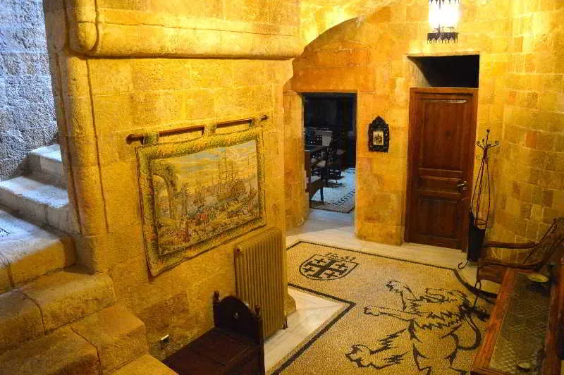Lobby, Medieval Villa, Rhodes