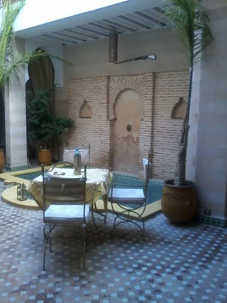 Restaurant, Riad Schanez, Marrakech