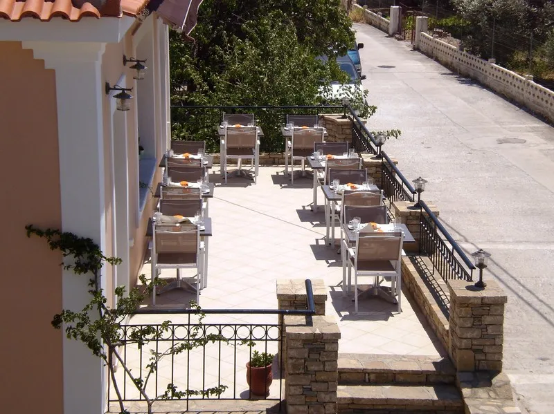 Terrace, So Nice Hotel, Samos