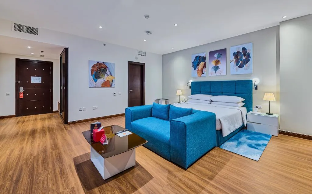 DOUBLE DELUXE CITY VIEW Room, Ramada Hotel & Suites by Wyndham JBR, Dubai