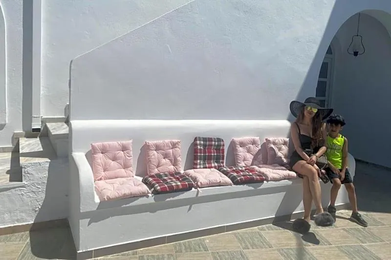 Lobby, Hellas Hotel, Santorini