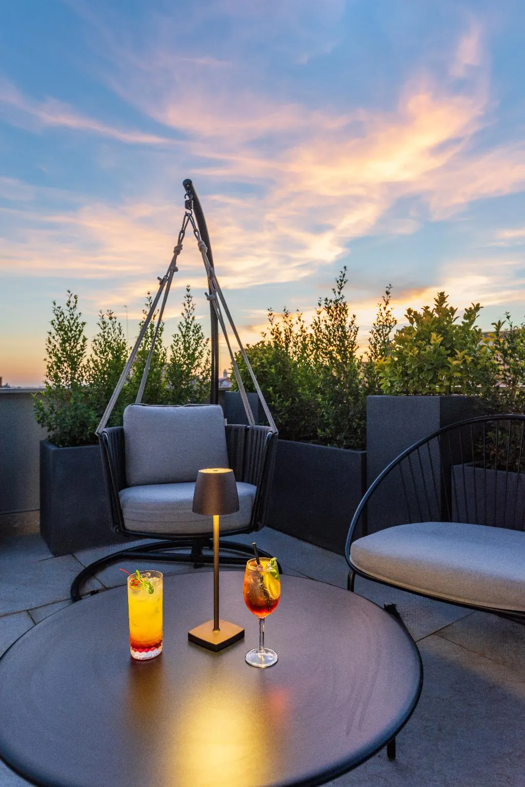 Terrace, Hotel Raffaello, Sure Hotel Collection by Best Wes, Rome