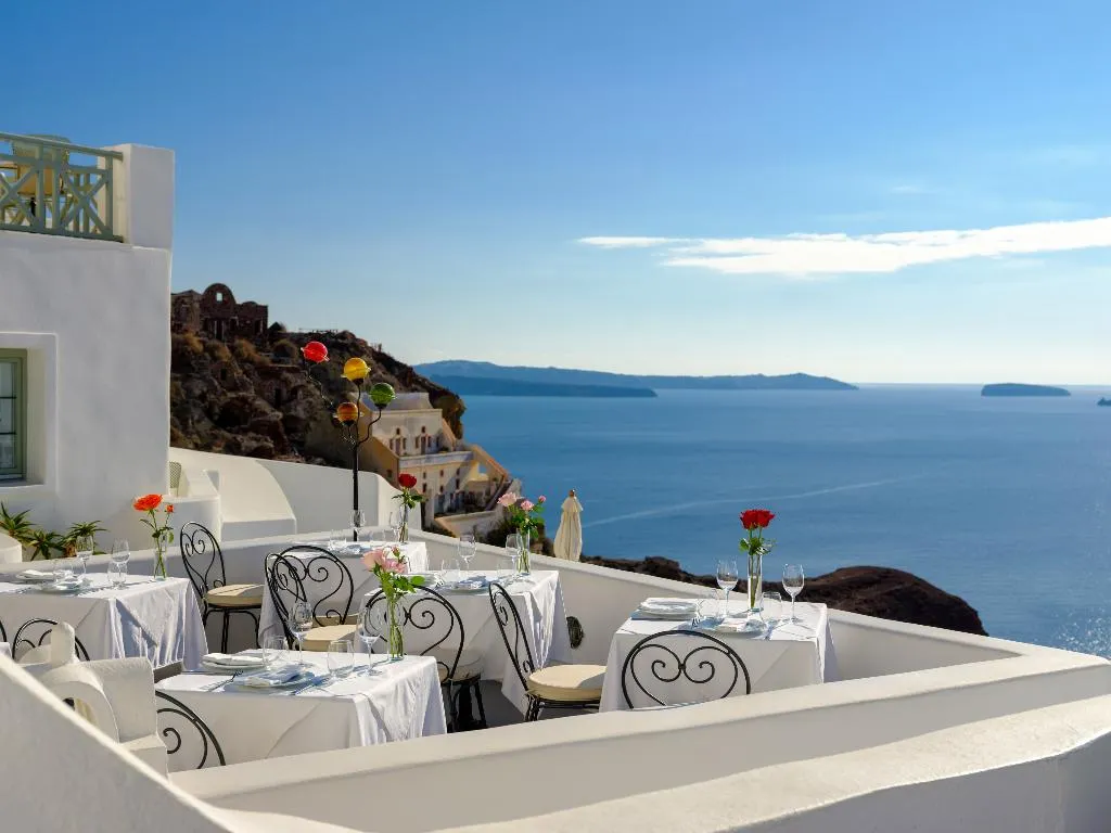 Lobby, Fanari Villas, Santorini
