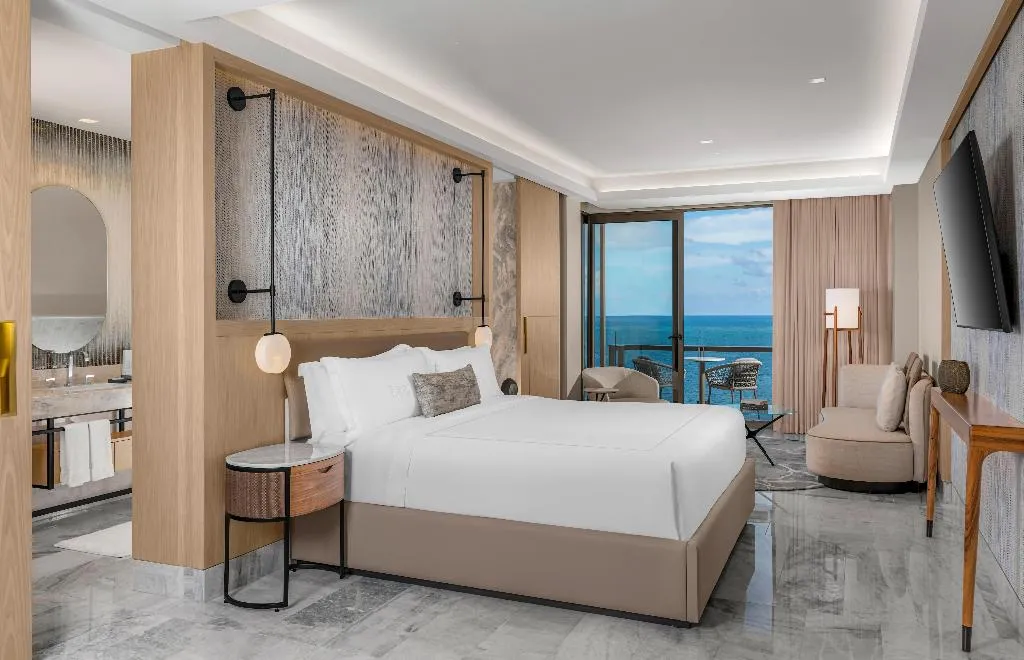 DOUBLE DELUXE OCEAN FRONT Room, Waldorf Astoria Riviera Maya, Cancun Area